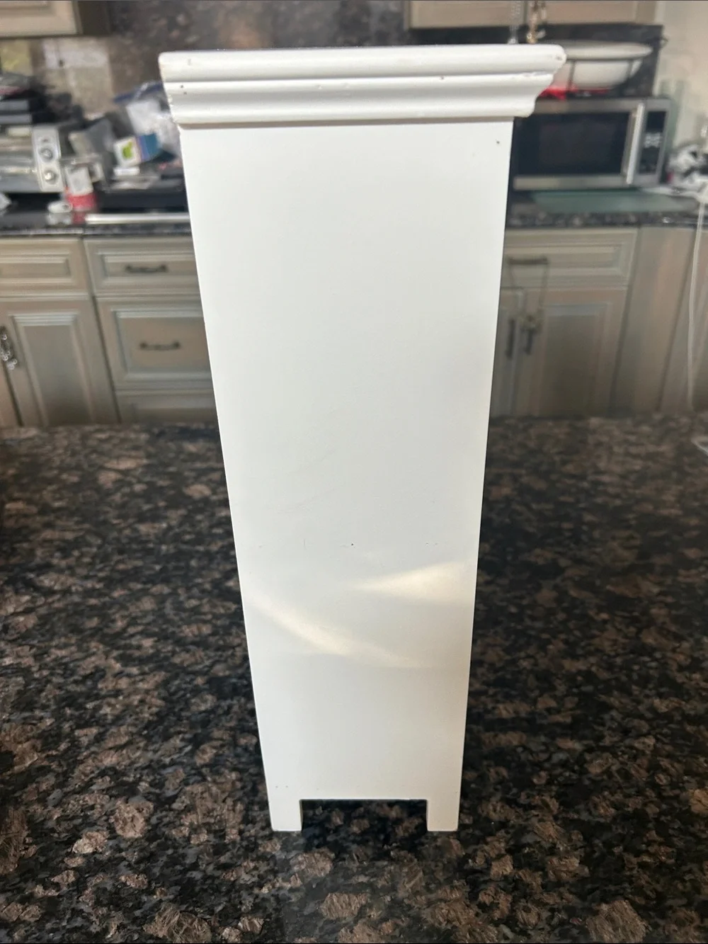 CELEBRATE IT 25.75@ TED & WHITE GINGHAM CABINET NWT